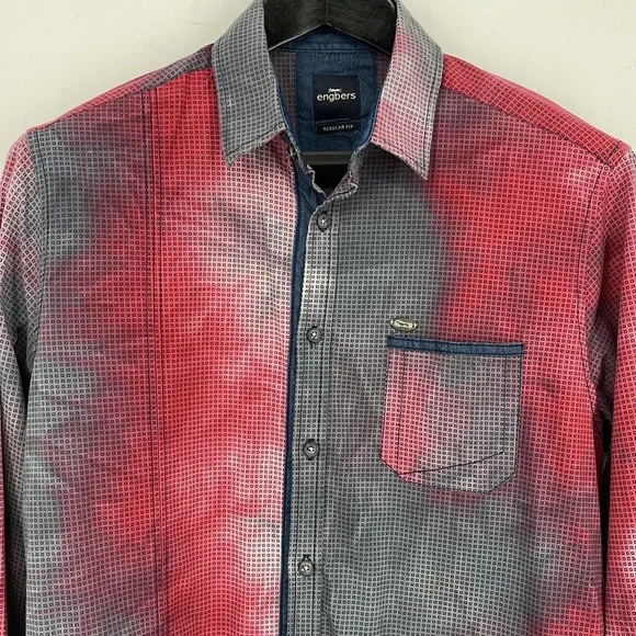 engbers a European‎ Casual Button Down size M Regular Fit - Picture 2 of 10